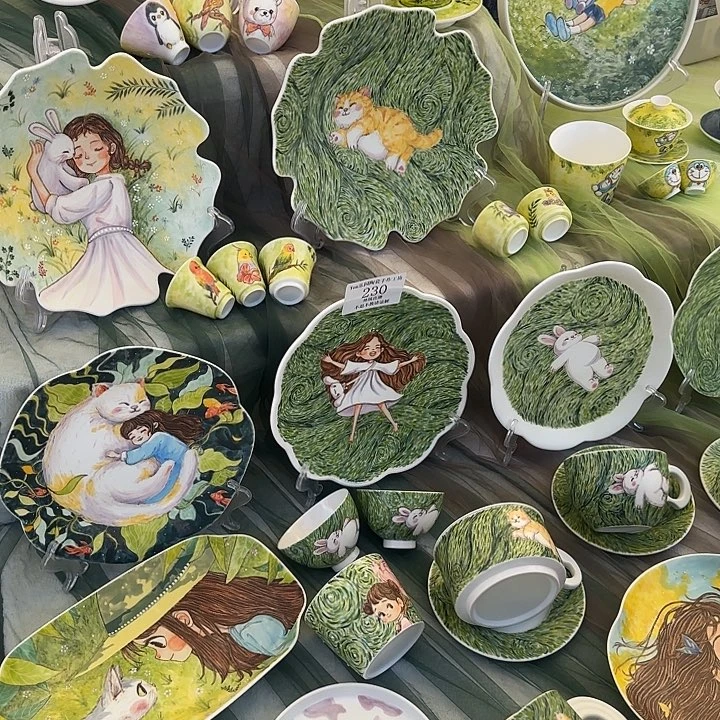 普通钢化玻璃双饮款