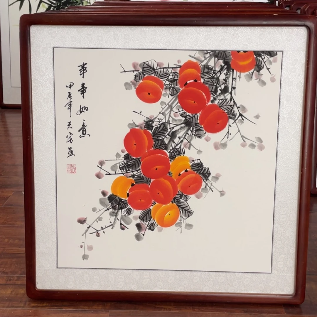 国画带框尺寸63*63厘米