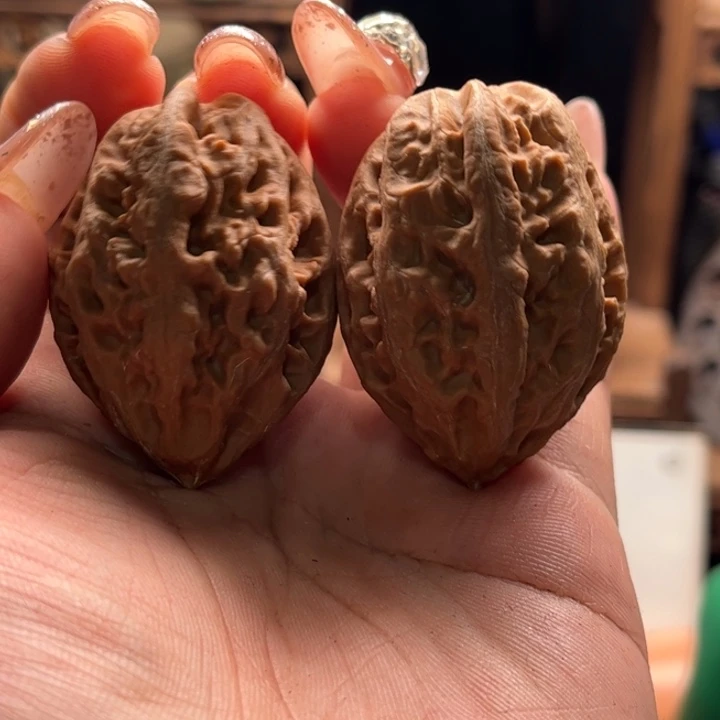 文玩核桃把件楸大胖102