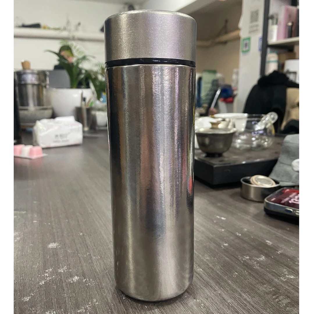 【微瑕正品】420ml内外纯钛保温杯