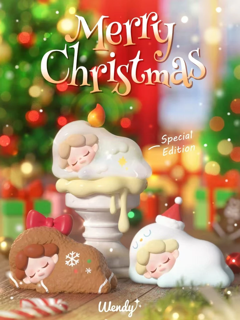 【拆盒】Wendy二代萌粒融化系列盲袋盒桌面可爱mini摆件女生日礼物