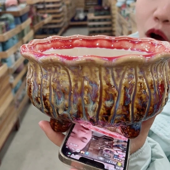 红陶花盆凑单福利满10元发货！