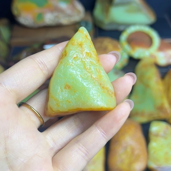 手链未镶嵌和田玉桃*