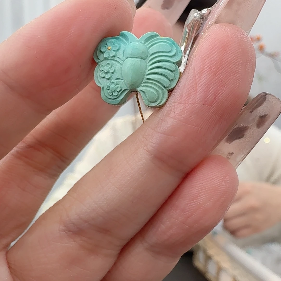 绿松石未镶嵌珠宝半成品