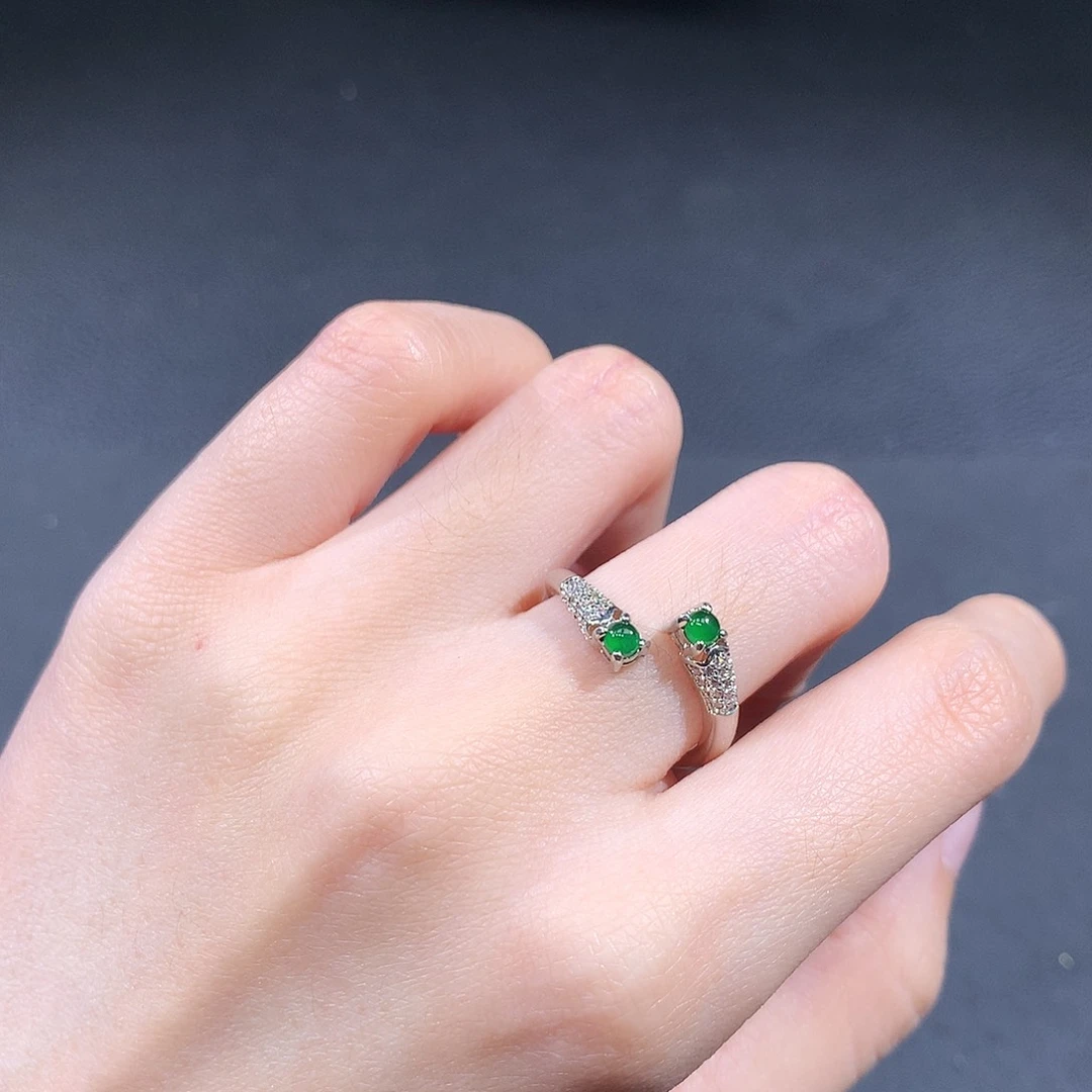 未镶嵌戒指翡翠翡翠