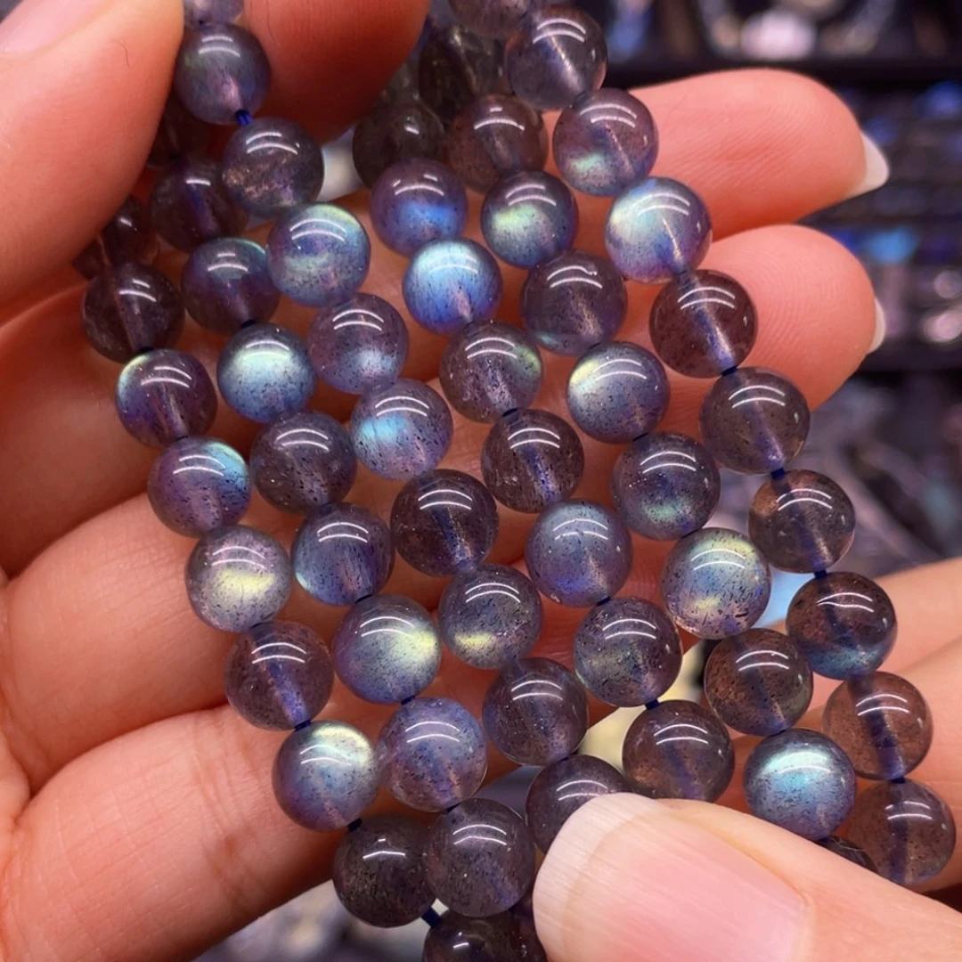 未镶嵌手串长石7.3左右