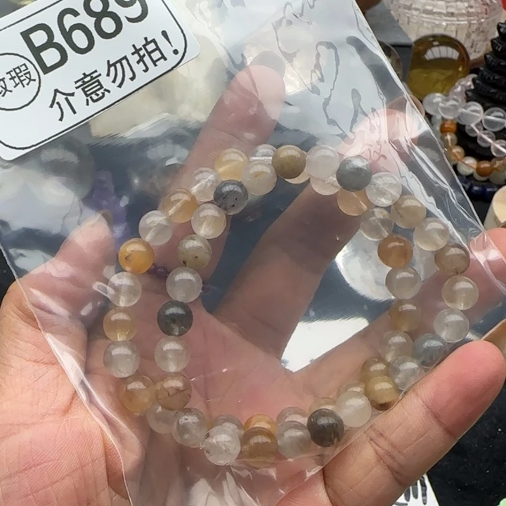 未镶嵌摆件水晶b689