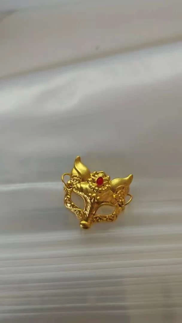 A(188）足金烧蓝狐狸面具（详情见第二张图）