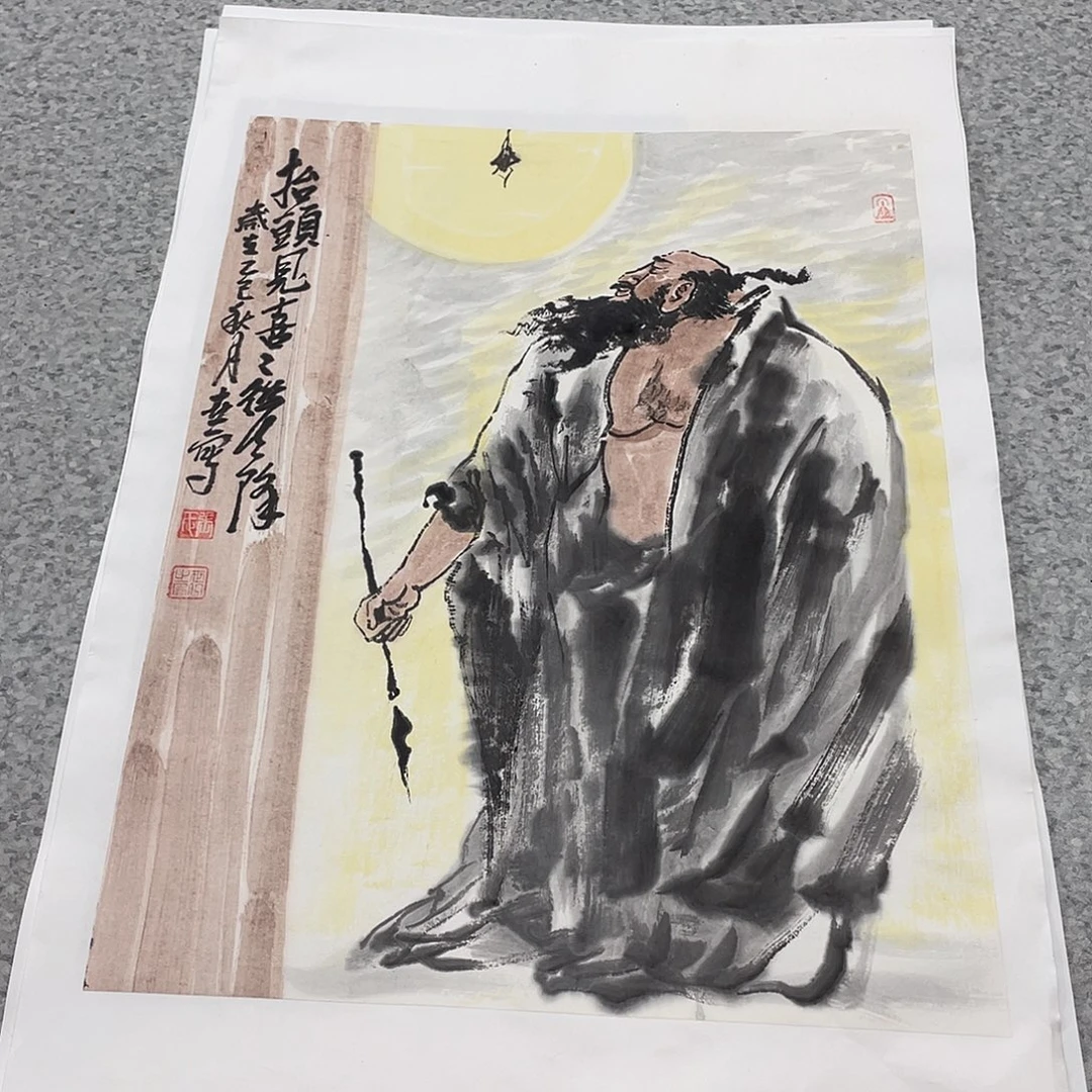 国画1.4平尺国画作品