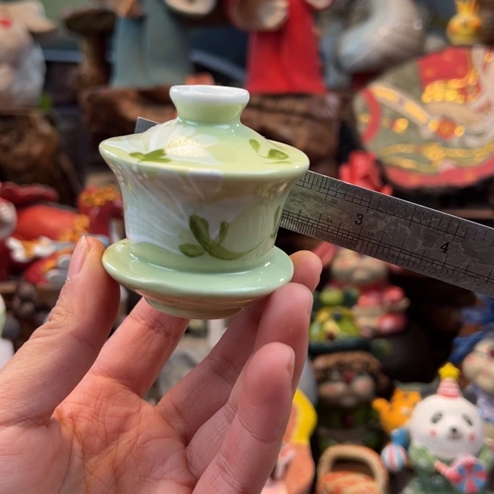 陶摆件小镇青花每日有新品