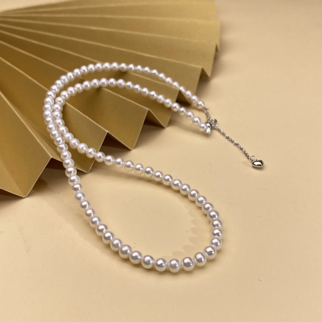 【小北严选】淡水珍珠项链22-17H15X304【多样性发一件】约4mm