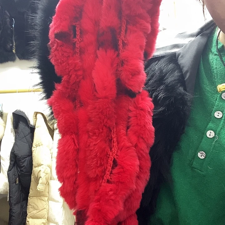 三醋酯纤维围巾5666