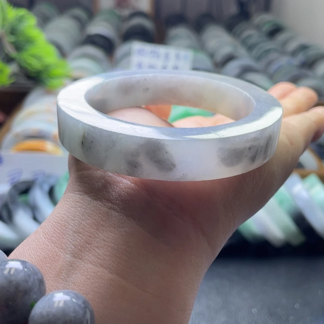 定制翡翠未镶嵌纯天然翡翠手镯定制