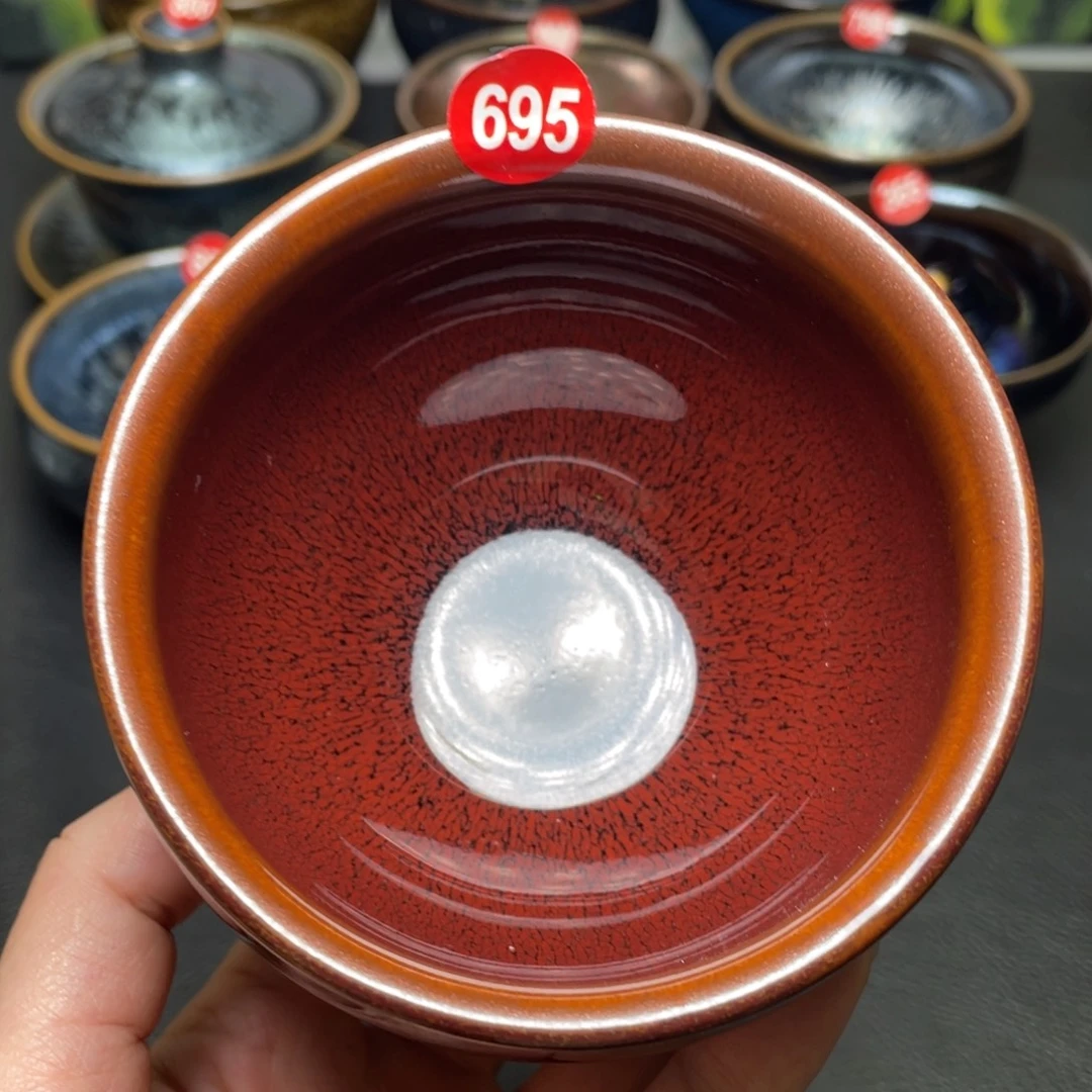 茶盏695 建窑建盏茶盏