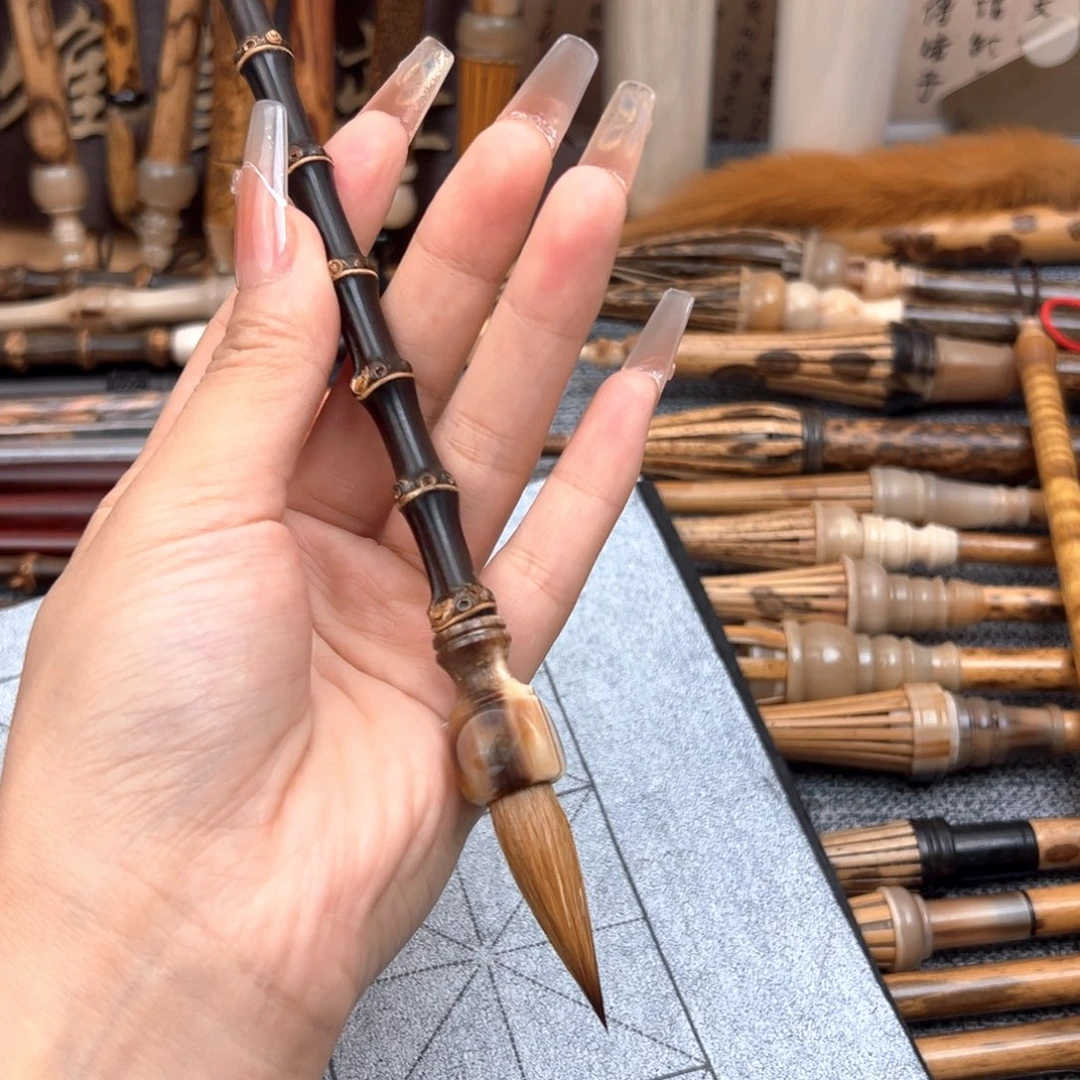 辽尾垫根狼毫3.5➕方糖牛角竹根