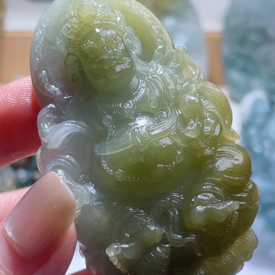 未镶嵌定制翡翠毛货