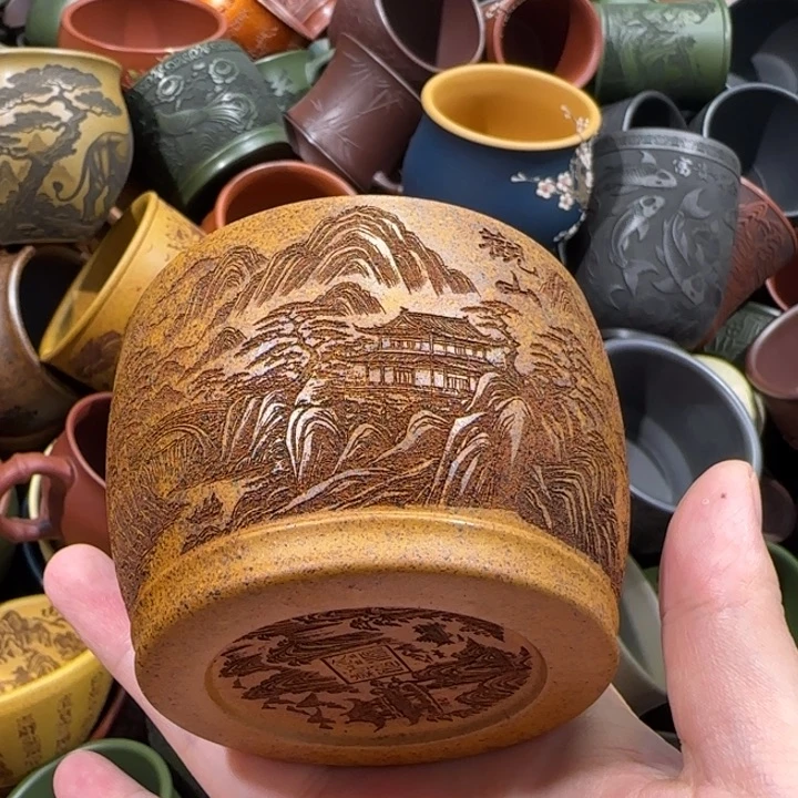 茶杯紫砂全手工紫砂