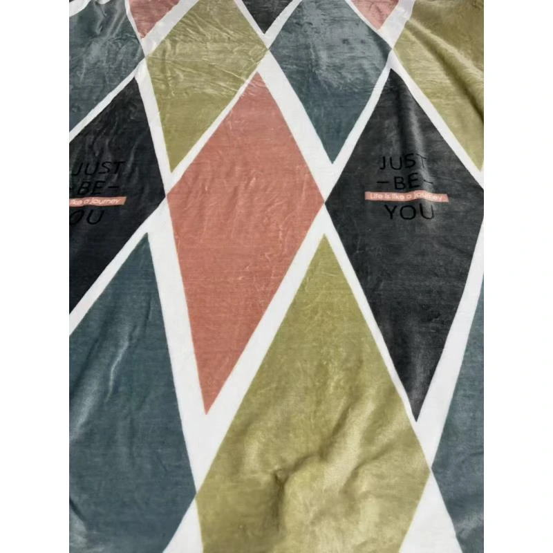 绽放青春 2*1.8米 高端牛奶绒双面毯 盖毯加厚 柔软亲肤