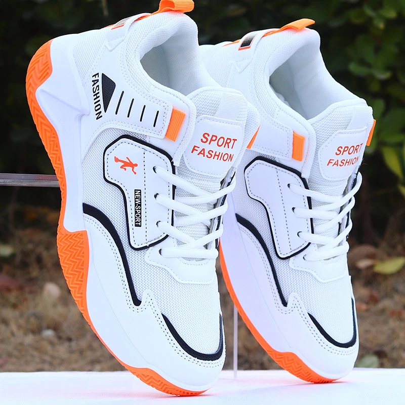 学生潮鞋子春夏季透气防臭高帮运动休闲鞋男防滑耐磨篮球鞋旅游鞋