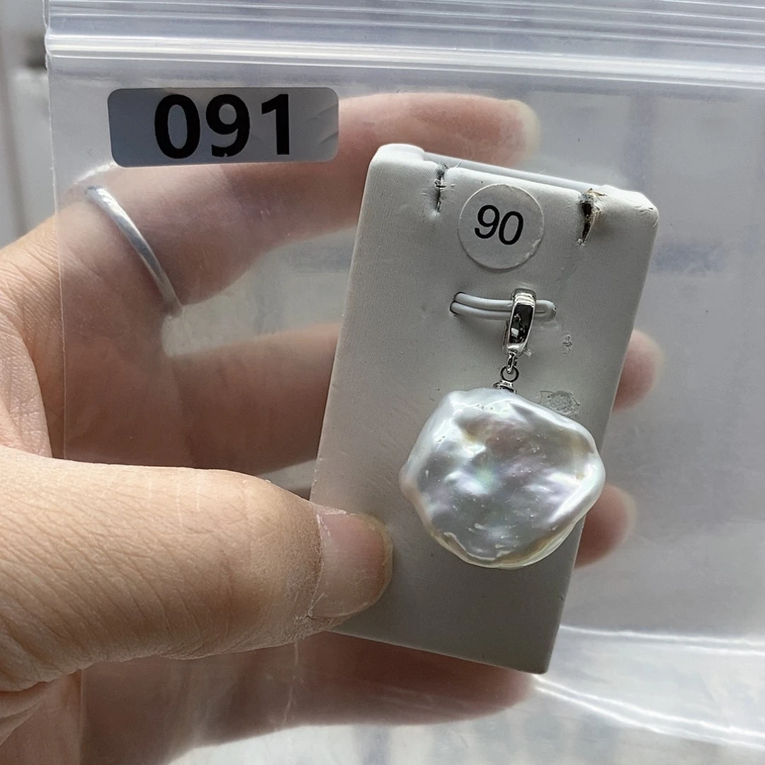 颈饰合金淡水珍珠