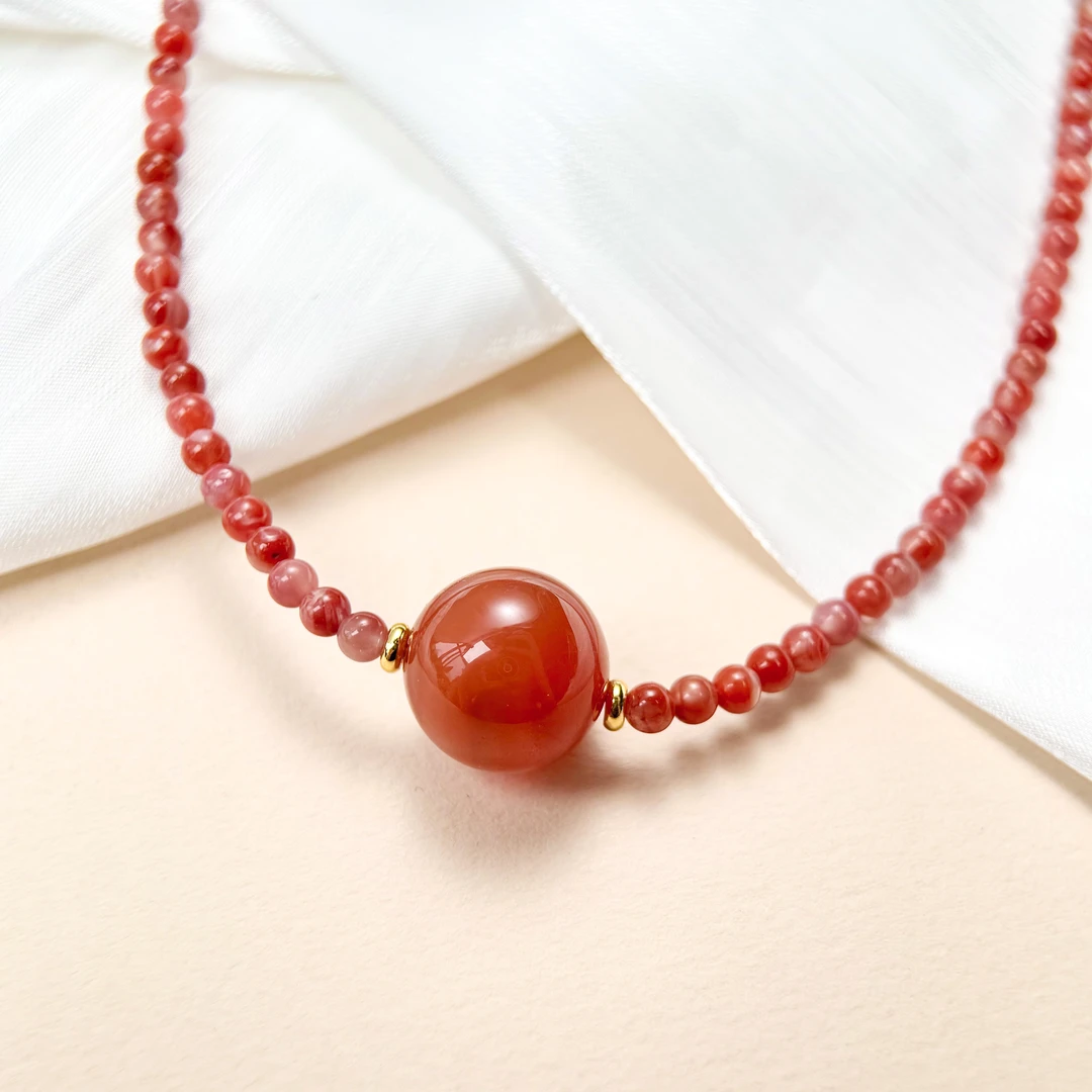 2292 南红玛瑙/女士项链