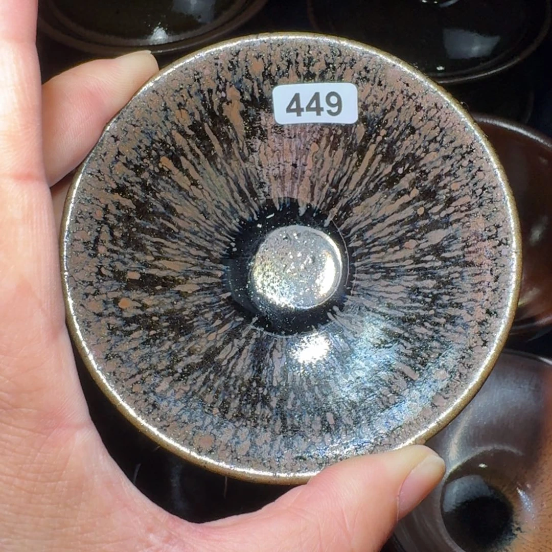 小雨茶盏手工柴烧阿*