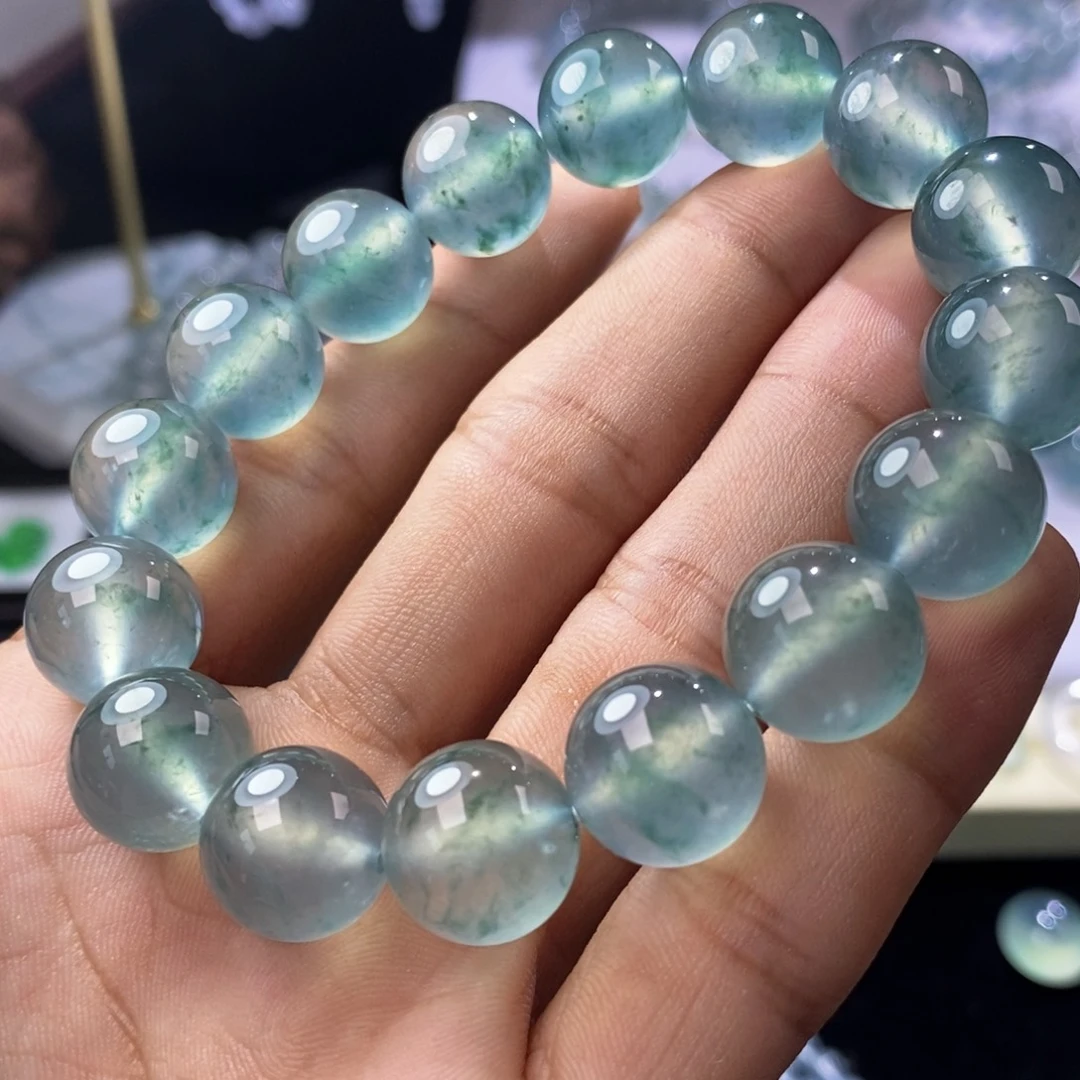 定制翡翠未镶嵌翡翠手串