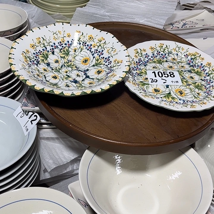 瓷微瑕外贸餐具1058