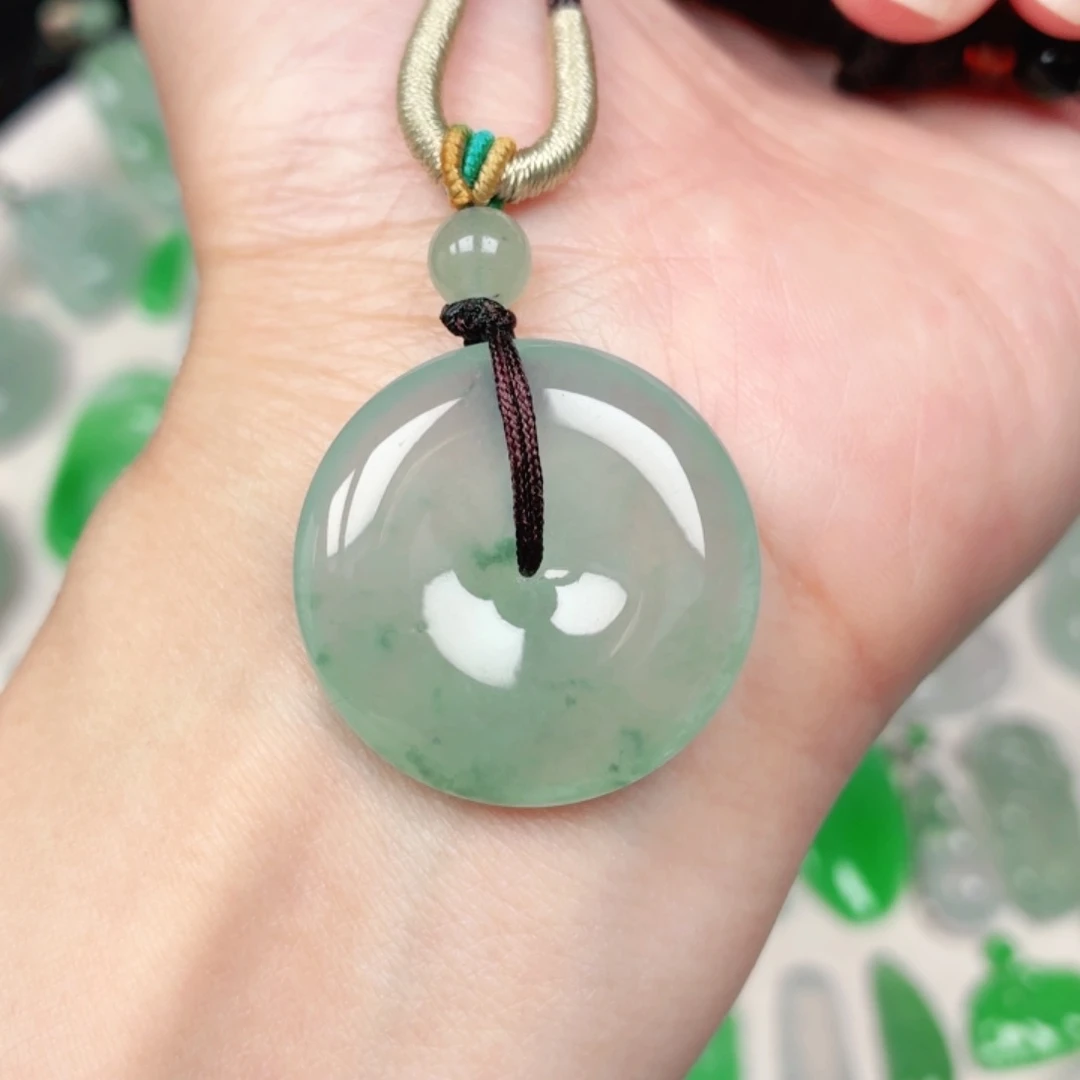 颈饰未镶嵌翡翠缅甸天然A货翡翠