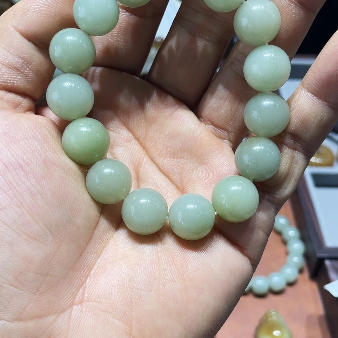 和田玉（糖玉）未镶嵌手链