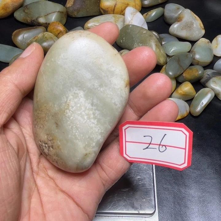 和田玉未镶嵌颈饰26