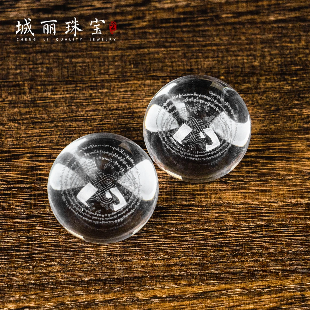 结缘龙王坛坛白球摆件/对FL-2107