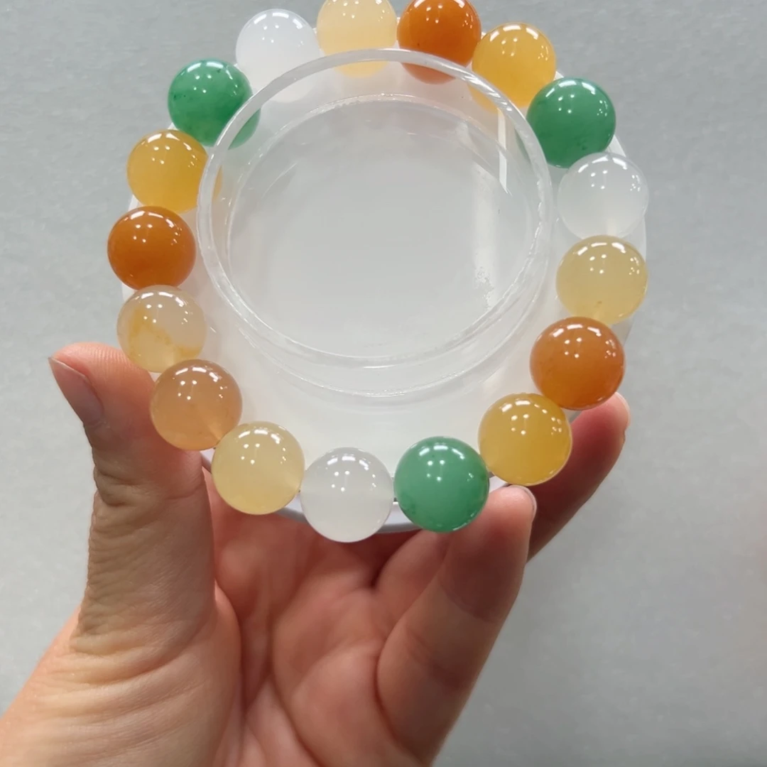 石英质玉手链未镶嵌好*吧唐唐12.5