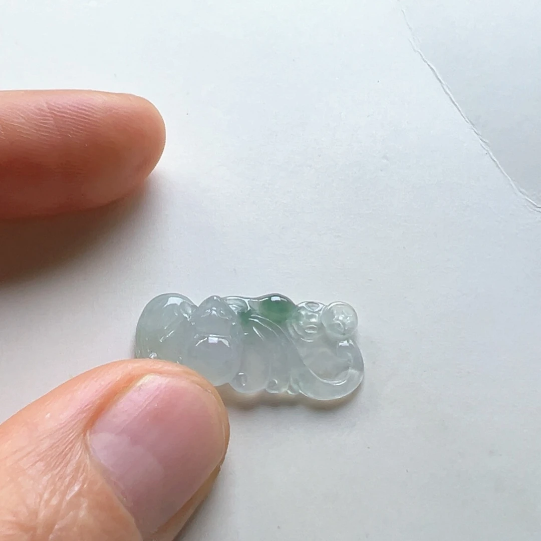 颈饰未镶嵌翡翠缅甸翡翠A货