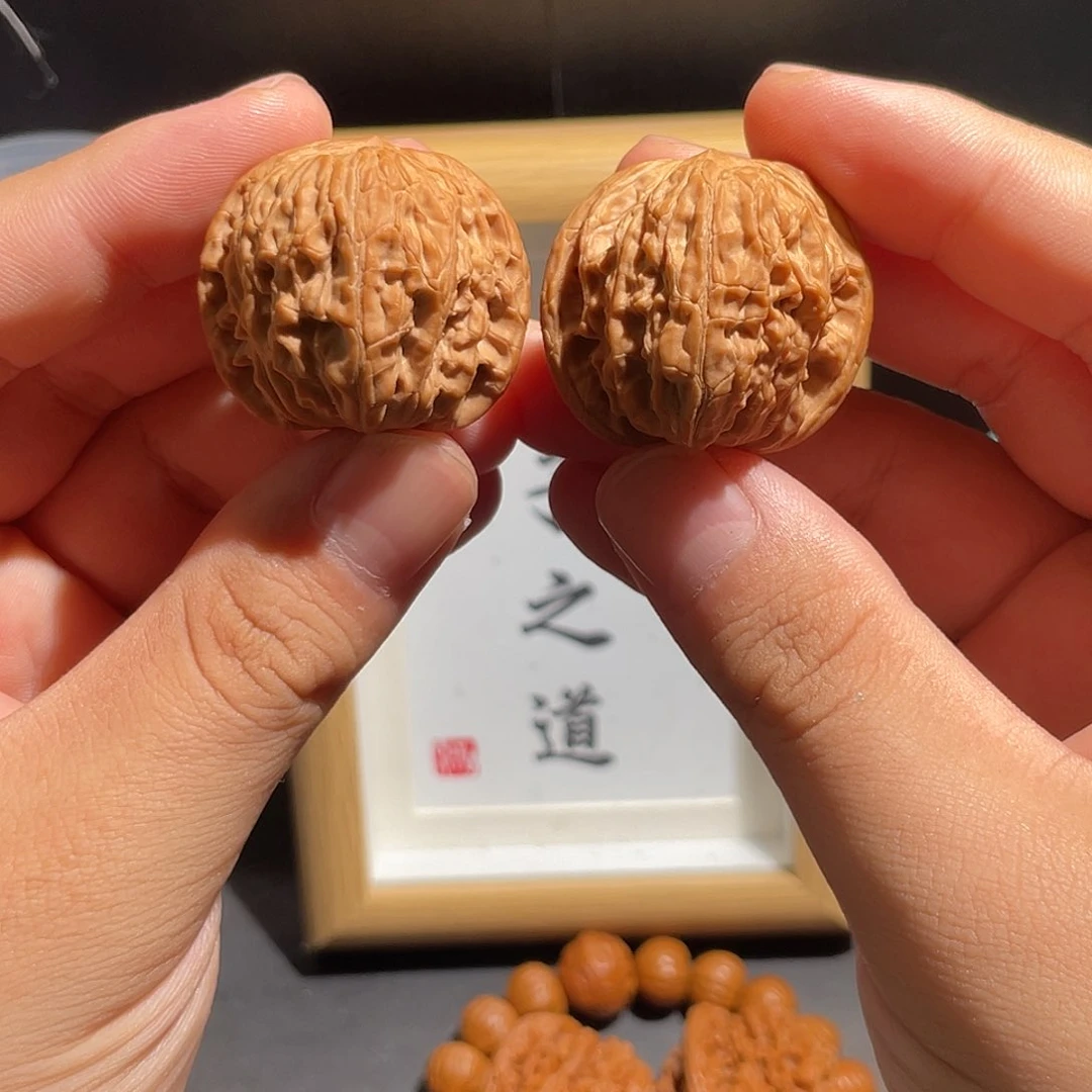 文玩核桃吊坠35磨盘