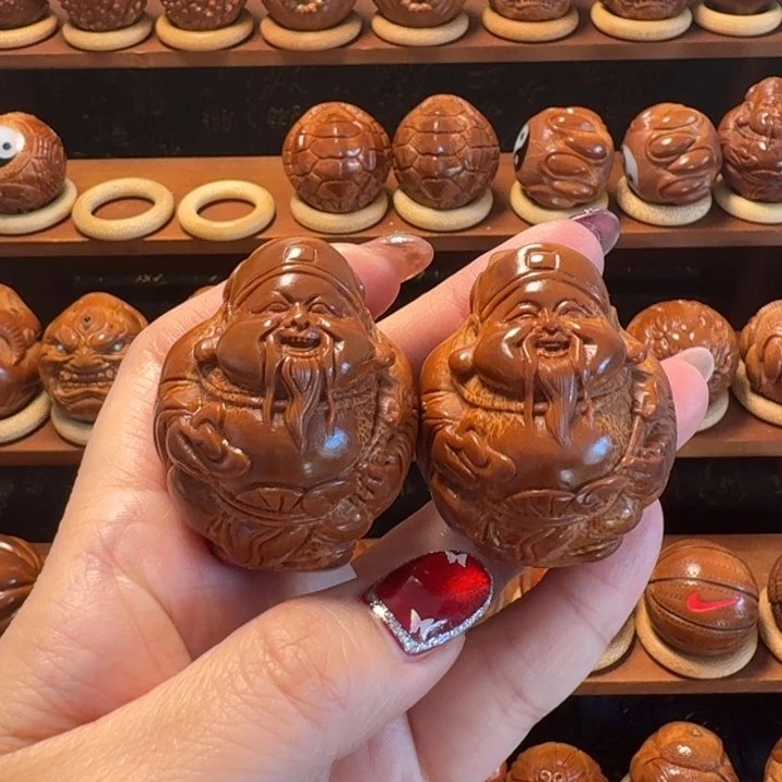 蓝***蜓橄榄核手串/手链橄榄核