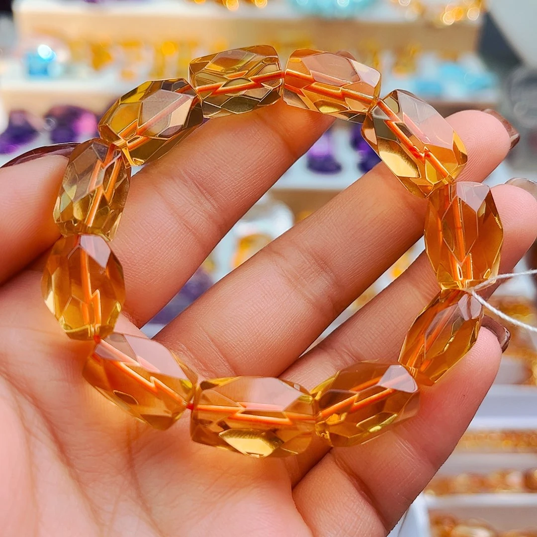 水晶手串未镶嵌天然