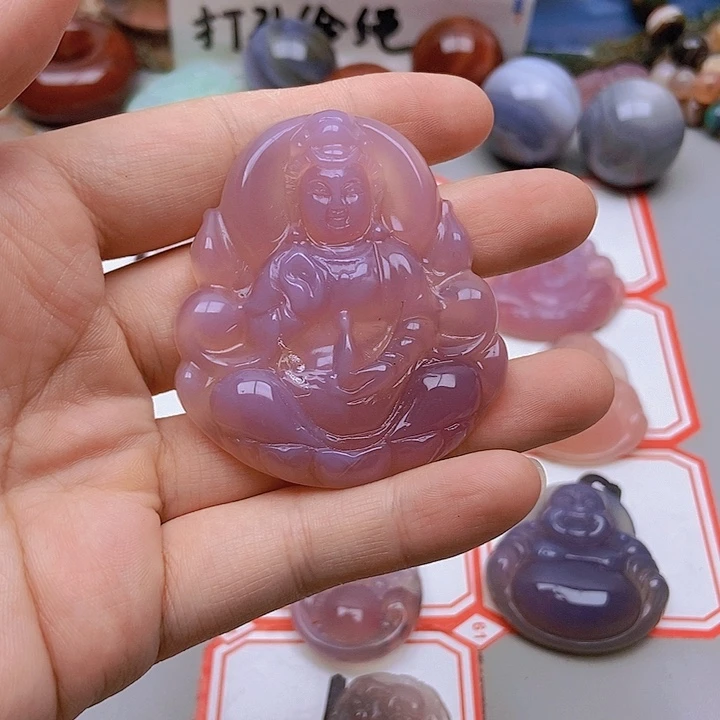 【闪购商品】玛瑙/玉髓未镶嵌珠宝半成品火*辣