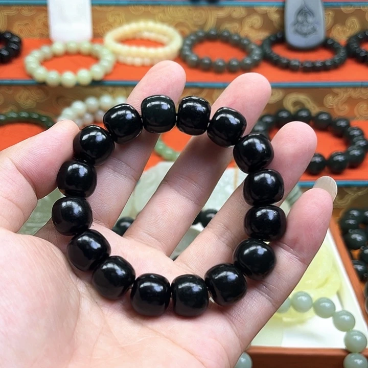 未镶嵌手链和田玉（青玉）