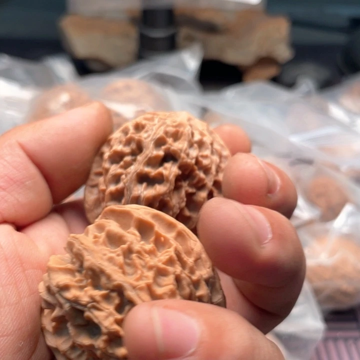 若***年文玩核桃把件苹果园