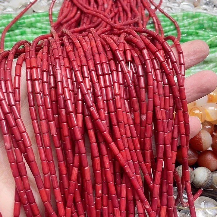 玛瑙/玉髓珠宝半成品未镶嵌一条3x7mm三姑娘