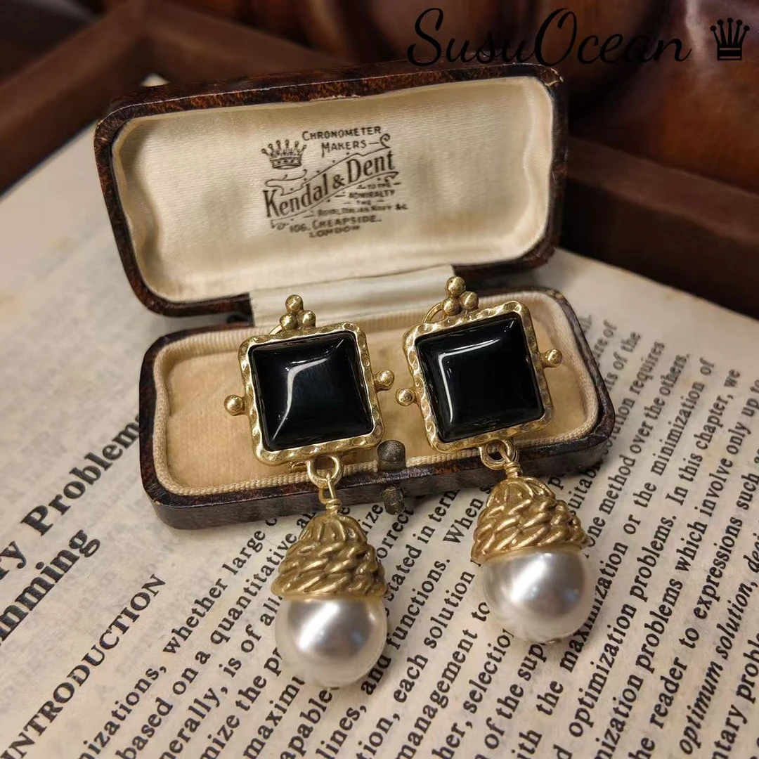 铜合金仿水晶耳饰 【1038】SusuOcean经典珍藏