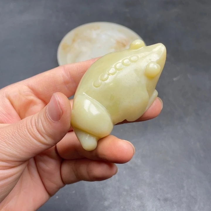 吊坠白玉菩提摆件