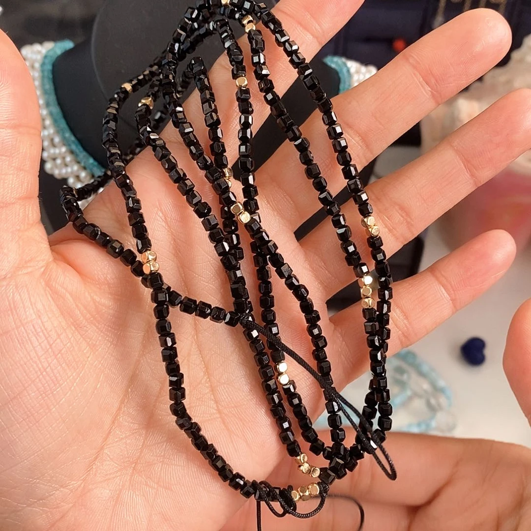 未镶嵌手机链尖晶石