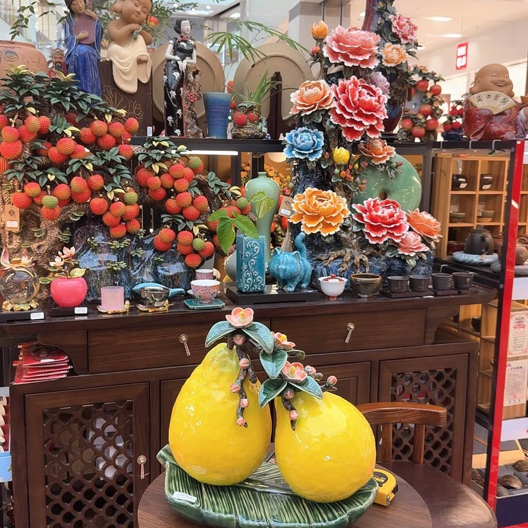 陶瓷限量款柚子越来越有