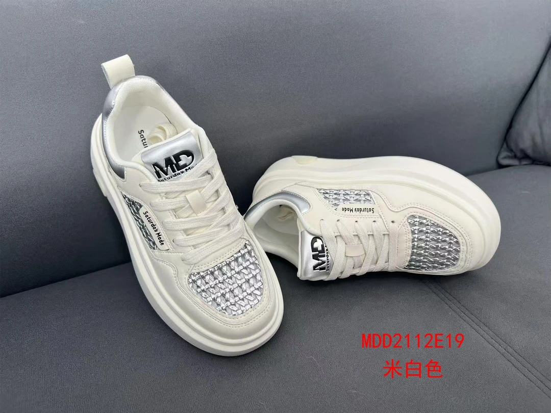 MD 正品松糕底透气鞋子板鞋春夏镂空时尚休闲鞋 MD2112E19