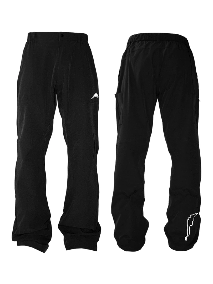 A星富士山冲锋裤防水轻薄富士山骑行服弯刀裤骑行休闲