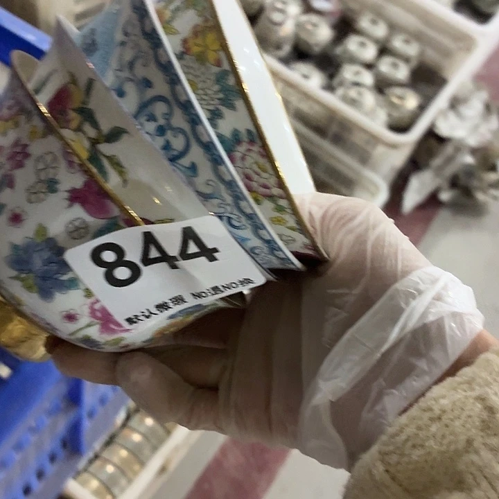 春***景茶具微暇，介意勿拍