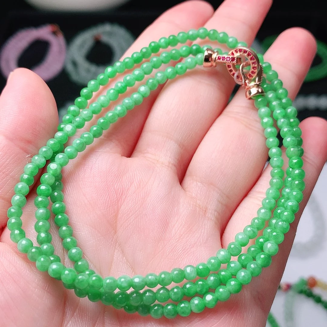 未镶嵌手链翡翠翡翠