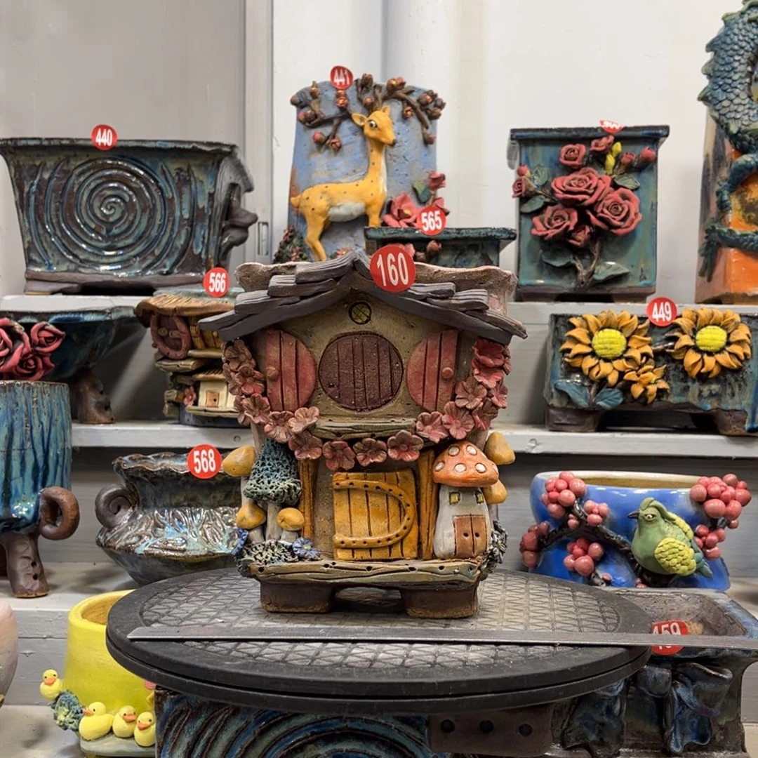 陶瓷福利160 号陶然花盆厂家直销